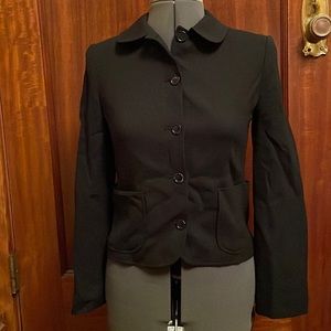 Don Sayres for Gamut Vintage 100% Wool Black Blazer